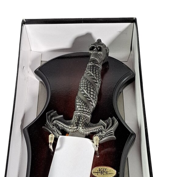 RARE Retired KIT RAE KR0016 The Talisman Kris Blade / Dagger & Wall Plaque - Picture 3 of 13